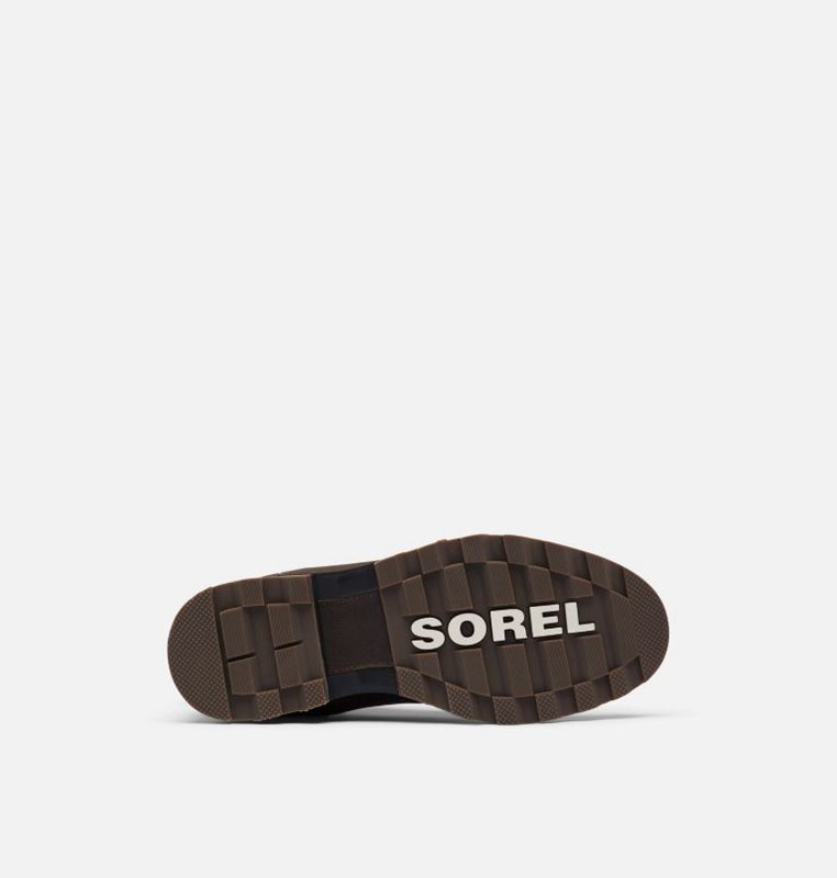 Sorel Herr Stövlar Svarta Brun - Madson™ Ii Chelsea - DZR-827534